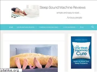 sleepsoundsmachines.com