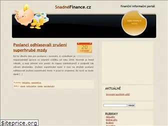 snadnefinance.cz