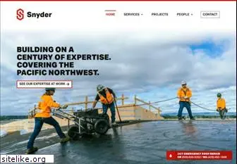 snyderroofing.com