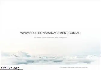 solutionsmanagement.com.au