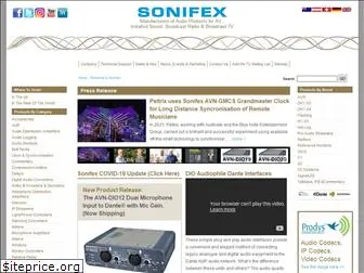 sonifex.co.uk