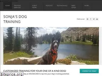 sonjasdogtraining.com