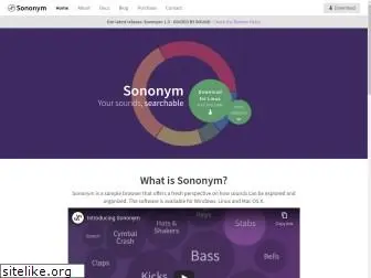 sononym.net