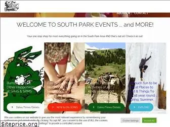 southparkevents.com