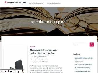 speakfearlessly.net