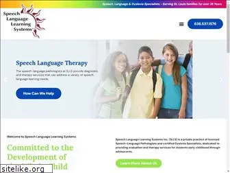 speechlanguagelearningsystems.com