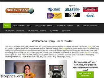 sprayfoaminsider.com