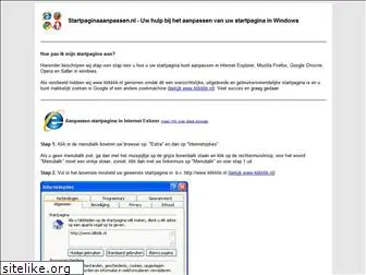 startpaginaaanpassen.nl