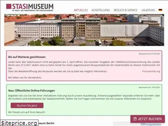 stasi-museum.de