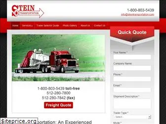 steintransportation.com