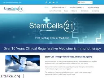 stemcells21.com