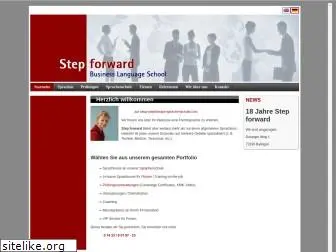 stepforward-sprachenschule.com