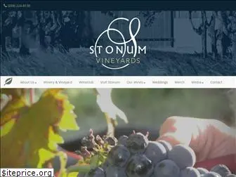 stonumvineyards.com