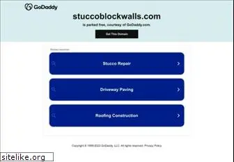 stuccoblockwalls.com