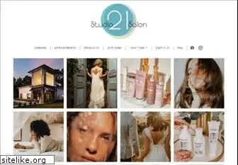 studio21hairsalon.com