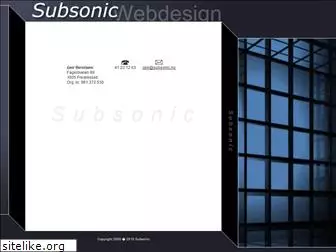 subsonic.no
