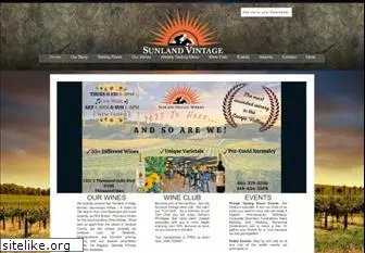 sunlandvintagewinery.com