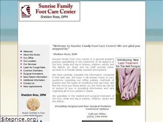 sunrisefamilyfootcare.com