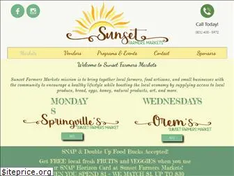 sunsetfarmersmarkets.com