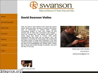 swansonviolins.com