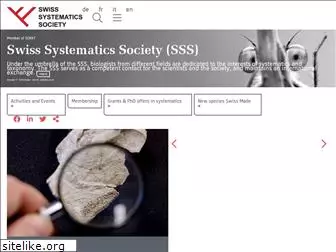 swiss-systematics.ch