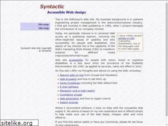 syntacticweb.co.uk