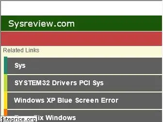 sysreview.com