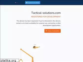 tactical-solutions.com