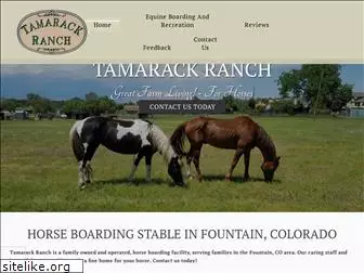 tamarackboardingranch.com
