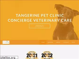 tangerinepetclinic.com