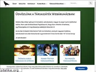 tarsasjatek-webaruhaz.hu