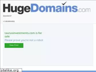 taurusinvestments.com