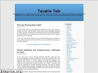 taxabletalk.com