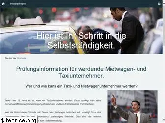 taxiunternehmer-pruefung.de