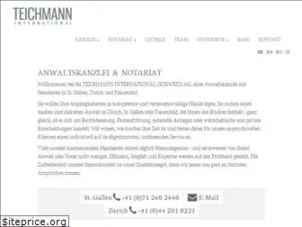 teichmann-law.ch