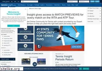 Top 35 Similar websites like tennisinsight.com and alternatives