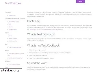 testcookbook.com