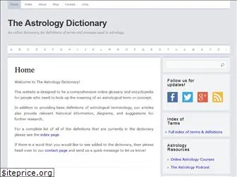 theastrologydictionary.com