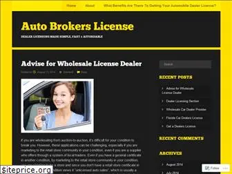 theautobrokerslicense01.wordpress.com