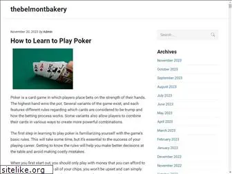 thebelmontbakery.com