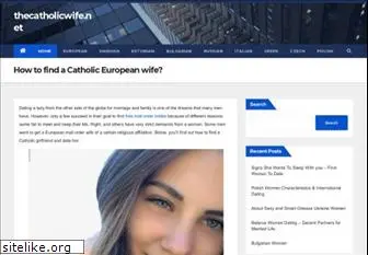 thecatholicwife.net