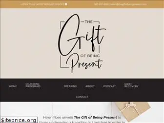 thegiftofbeingpresent.com