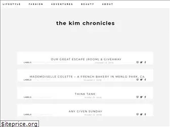 www.thekimchronicles.com