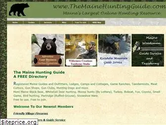 themainehuntingguide.com