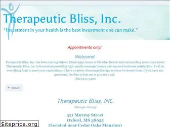 therapeuticbliss.com
