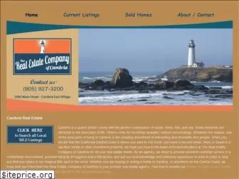 therealestatecompanyofcambria.com