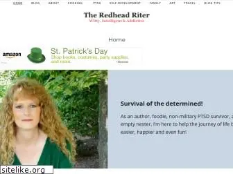 theredheadriter.com