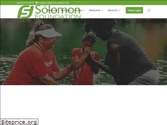 thesolomonfoundation.org