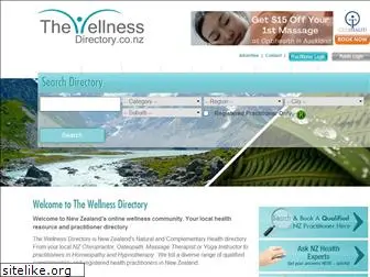 thewellnessdirectory.co.nz