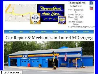 thoroughbredautocare.com